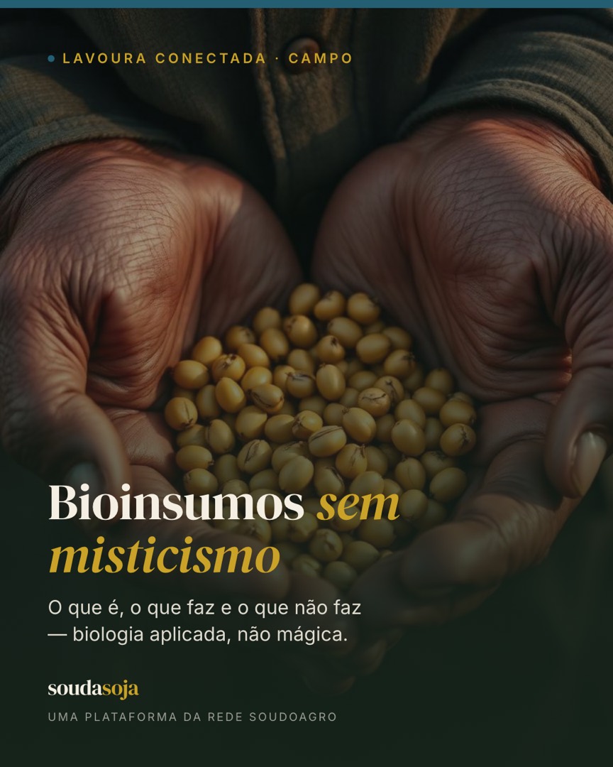 Bioinsumos sem misticismo: o que é, o que faz e o que não faz