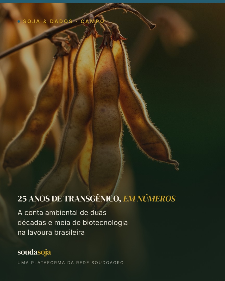 25 anos de transgênico, em números